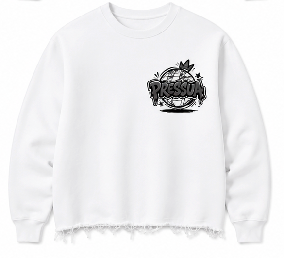 Can We Cropped Crewneck Sweatshirt