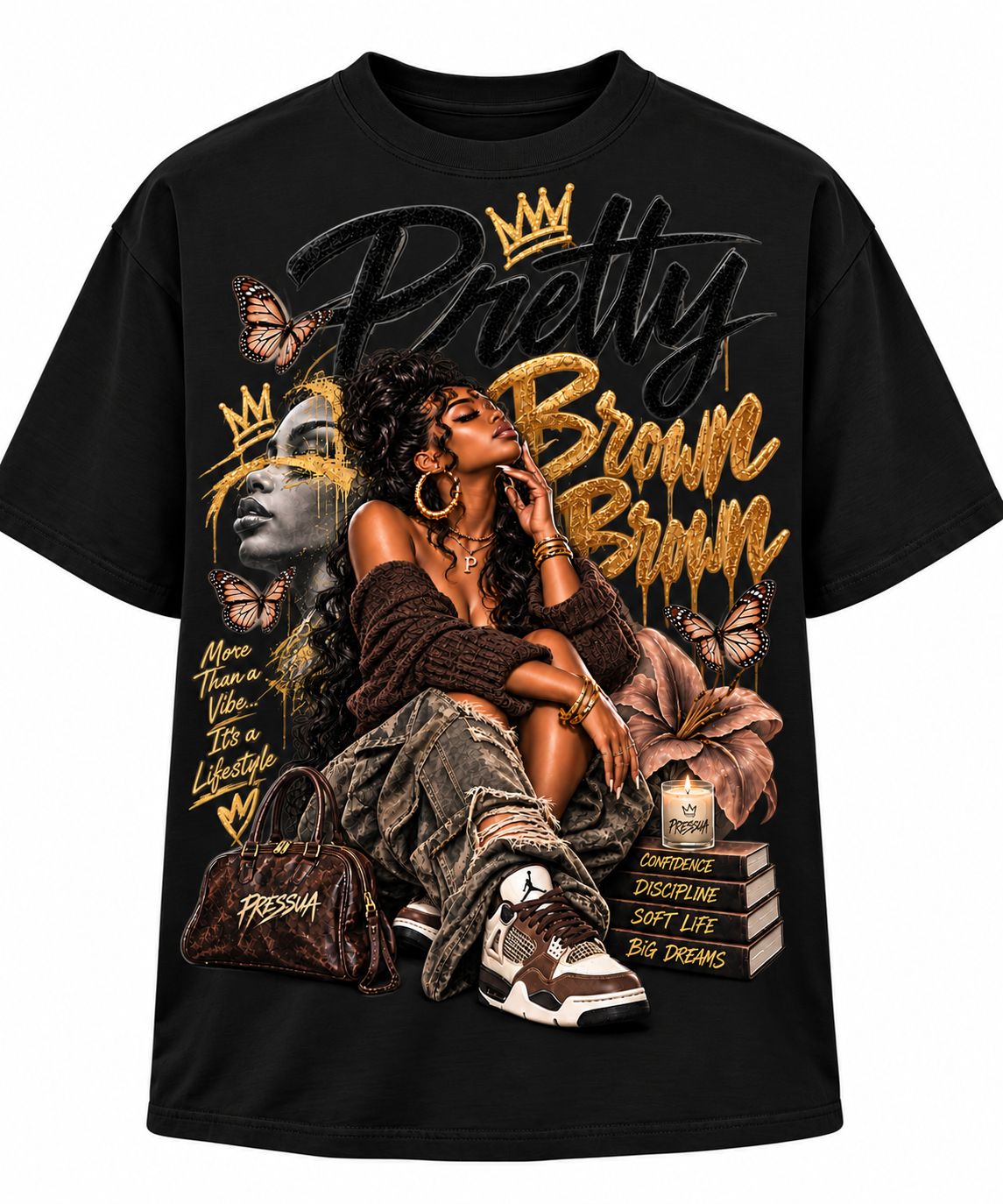Prettry Brown Brown