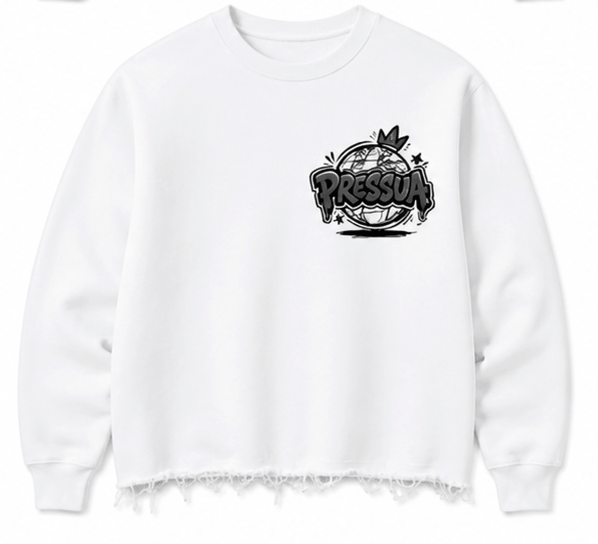 Can We Cropped Crewneck Sweatshirt - PRESSUA