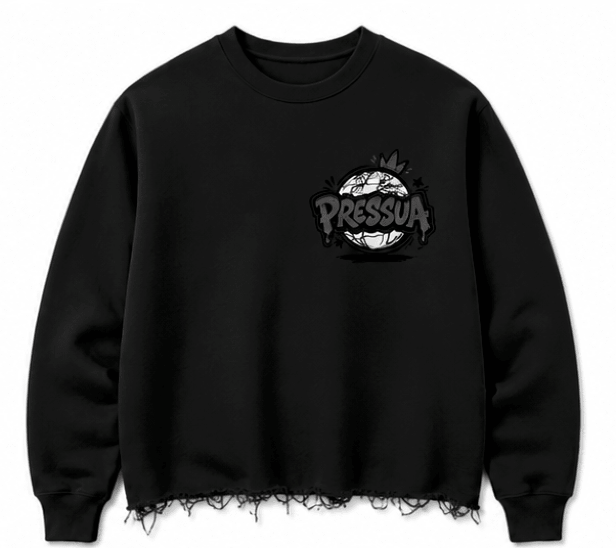 Can We Cropped Crewneck Sweatshirt - PRESSUA